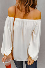 Load image into Gallery viewer, Off-Shoulder Balloon Sleeve Top
