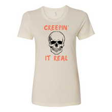 Load image into Gallery viewer, &quot;Creepin&#39; It Real&quot; Women&#39;s Boyfriend Tee
