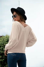 Load image into Gallery viewer, Raglan Sleeve Kangaroo Pocket Top
