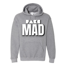 Load image into Gallery viewer, Retro White Fake Mad Hoodie
