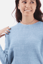 Load image into Gallery viewer, Sweater with Lace Up Back
