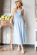 Load image into Gallery viewer, HEYSON French Riviera Textured Woven Sleeveless Dress
