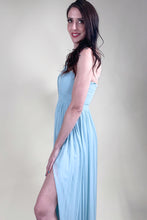 Load image into Gallery viewer, Slanting Shoulder Long Dress
