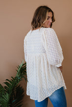 Load image into Gallery viewer, Davi &amp; Dani Wave Hello Full Size Run Textured Babydoll Blouse
