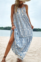 Load image into Gallery viewer, Bohemian Spaghetti Strap Maxi Dress
