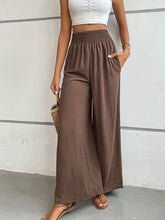 Load image into Gallery viewer, Wide Waistband Relax Fit Long Pants
