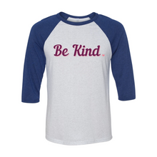 Load image into Gallery viewer, Be Kind Raglan Tee T-Shirt
