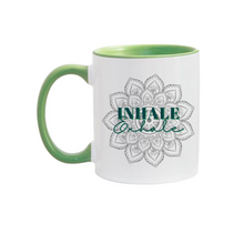 Load image into Gallery viewer, Inhale Exhale 11oz. Mugs
