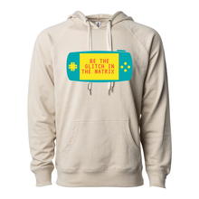Load image into Gallery viewer, Be A Glitch In The Matrix Terry Hoodie
