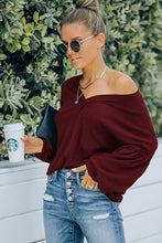 Load image into Gallery viewer, Bishop Sleeve V-Neck Top
