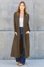 Load image into Gallery viewer, Basic Bae Full Size Open Front Long Sleeve Cover Up
