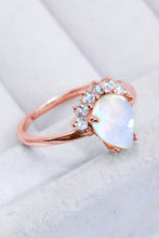 Load image into Gallery viewer, 925 Sterling Silver Moonstone Ring
