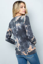 Load image into Gallery viewer, Tie Dye French Terry Sweatshirt Plus Size
