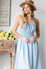 Load image into Gallery viewer, HEYSON French Riviera Textured Woven Sleeveless Dress
