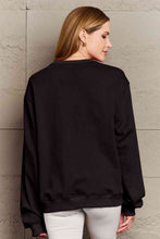 Load image into Gallery viewer, Simply Love Full Size MERRY AND BRIGHT Graphic Sweatshirt
