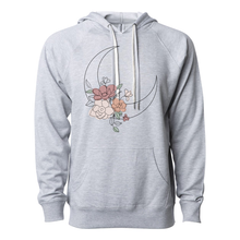 Load image into Gallery viewer, Floral Moon Terry Hoodie
