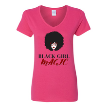 Load image into Gallery viewer, Black Girl Magic V-Neck T-Shirt
