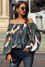 Load image into Gallery viewer, Off-Shoulder Balloon Sleeve Top
