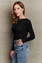 Load image into Gallery viewer, Culture Code Fall For You Full Size Asymetrical Neck Long Sleeve Top
