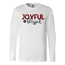 Load image into Gallery viewer, Joyful &amp; Blessed Long Sleeve Tee
