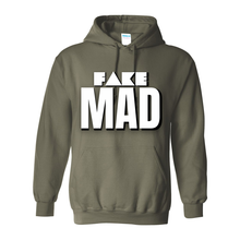 Load image into Gallery viewer, Retro White Fake Mad Hoodie
