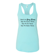 Load image into Gallery viewer, Here&#39;s To Strong Women Racerback Tank
