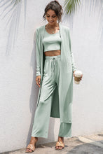 Load image into Gallery viewer, Tank Top, Wide Pants and Cover Set
