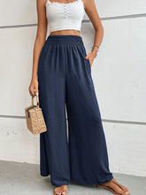 Load image into Gallery viewer, Wide Waistband Relax Fit Long Pants
