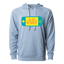 Load image into Gallery viewer, Be A Glitch In The Matrix Terry Hoodie
