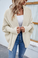 Load image into Gallery viewer, Open Front Long Sleeve Cardigan
