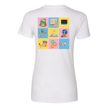 Load image into Gallery viewer, Books &amp; Subjects Boyfriend Tee
