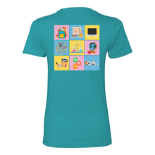 Load image into Gallery viewer, Books &amp; Subjects Boyfriend Tee
