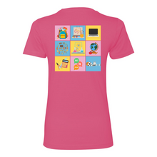 Load image into Gallery viewer, Books &amp; Subjects Boyfriend Tee
