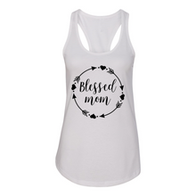 Load image into Gallery viewer, Blessed Mom Racerback Tank
