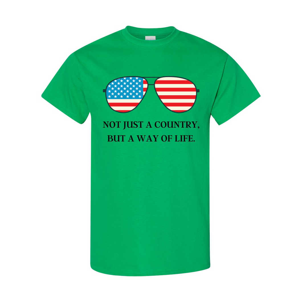 USA Way of Life Cotton T-Shirt