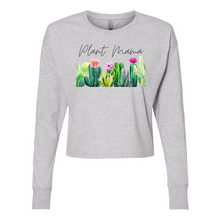 Load image into Gallery viewer, Plant Mama Long Sleeve Crop
