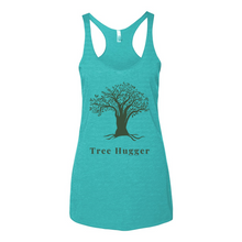 Load image into Gallery viewer, Tree Hugger Triblend Racerback Tank
