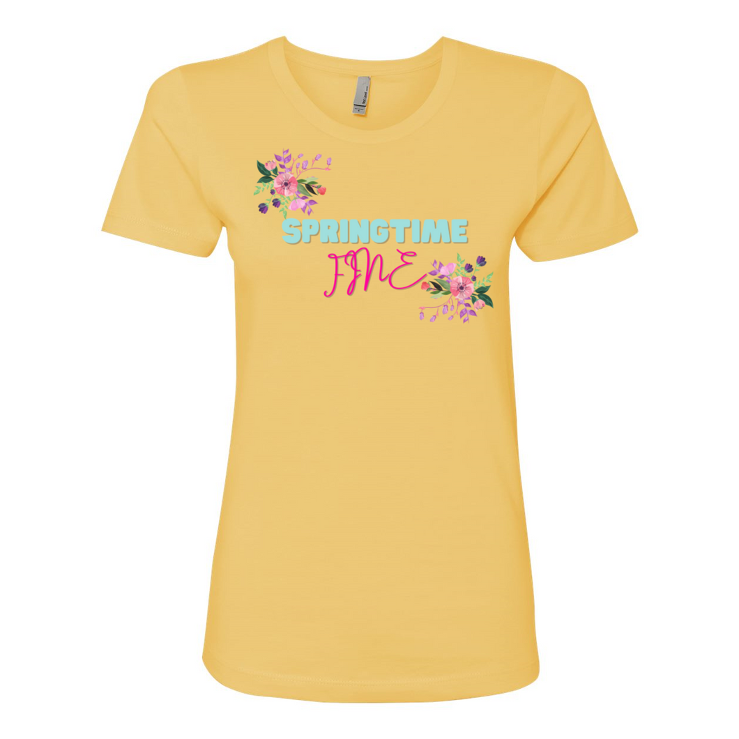 Springtime Fine Boyfriend Tee