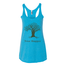 Load image into Gallery viewer, Tree Hugger Triblend Racerback Tank
