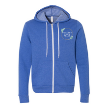 Load image into Gallery viewer, Protect Your Peace Zip Up Hoodie
