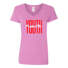 Load image into Gallery viewer, Protect The Youth V-Neck T-Shirt
