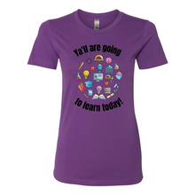 Load image into Gallery viewer, Ya&#39;ll Are Going To Learn Boyfriend Tee
