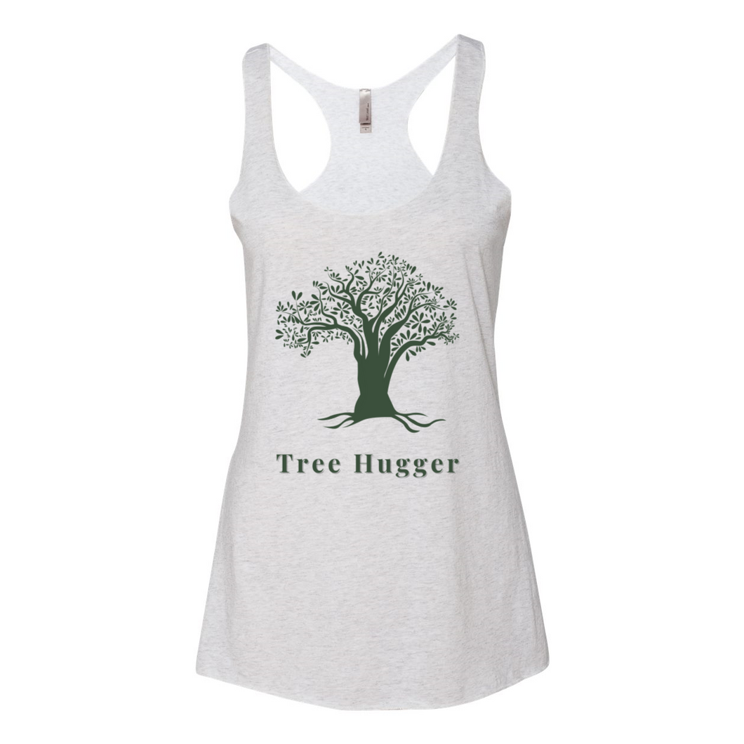 Tree Hugger Triblend Racerback Tank