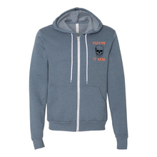 Load image into Gallery viewer, Creepin&#39; It Real Zip Up Hoodie

