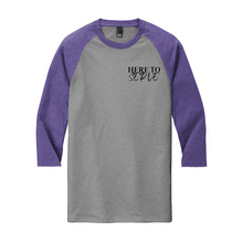 Load image into Gallery viewer, Here To Serve 3/4-Sleeve Raglan T-Shirt
