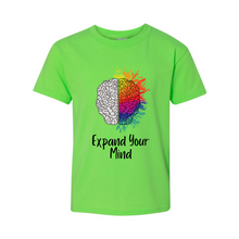 Load image into Gallery viewer, Expand Your Mind Youth T-Shirt
