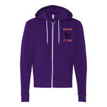 Load image into Gallery viewer, Creepin&#39; It Real Zip Up Hoodie
