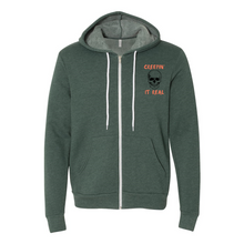 Load image into Gallery viewer, Creepin&#39; It Real Zip Up Hoodie
