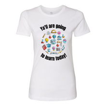 Load image into Gallery viewer, Ya&#39;ll Are Going To Learn Boyfriend Tee

