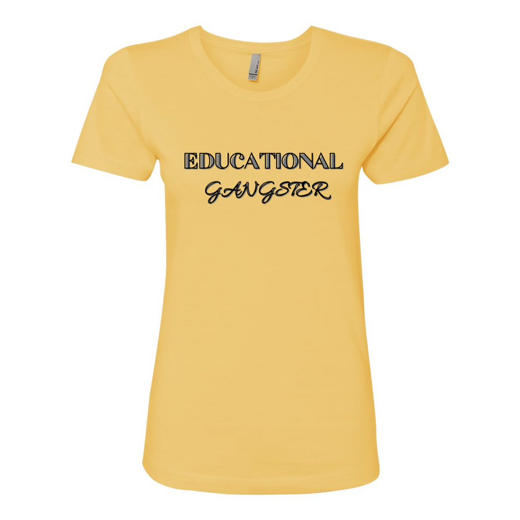 Educational Gangster Boyfriend Tee